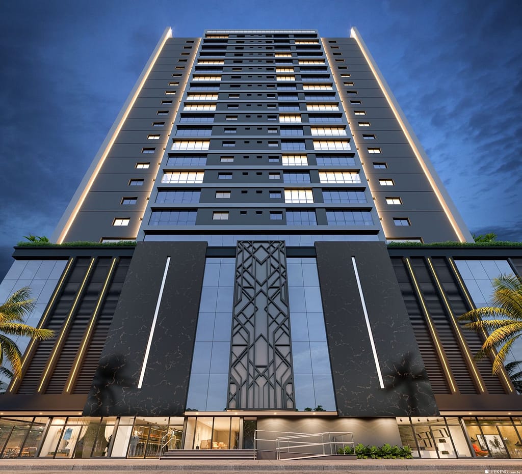 4541 - Vyllar Tower, 2 suítes, Perequê, Porto Belo - SC
