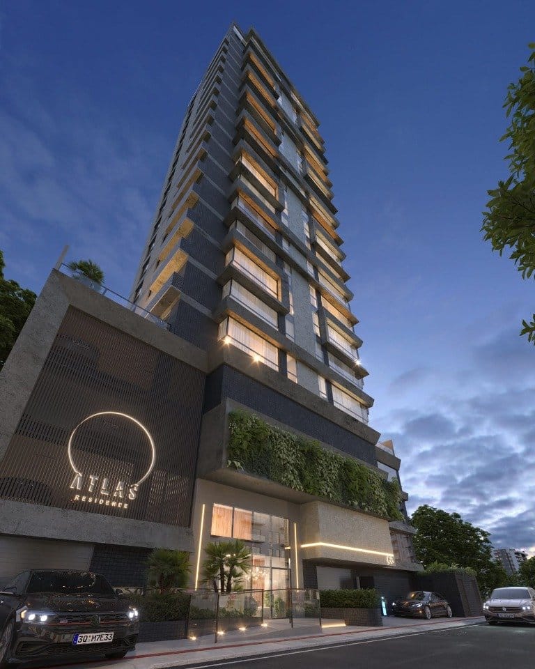 4629 - Atlas Residence, 2 suítes, Perequê, Porto Belo.